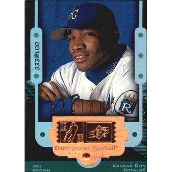 1999 SPx Finite Radiance #98 Dee Brown