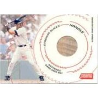 2003 Stadium Club Stadium Slices Handle Relics #NG Nomar Garciaparra