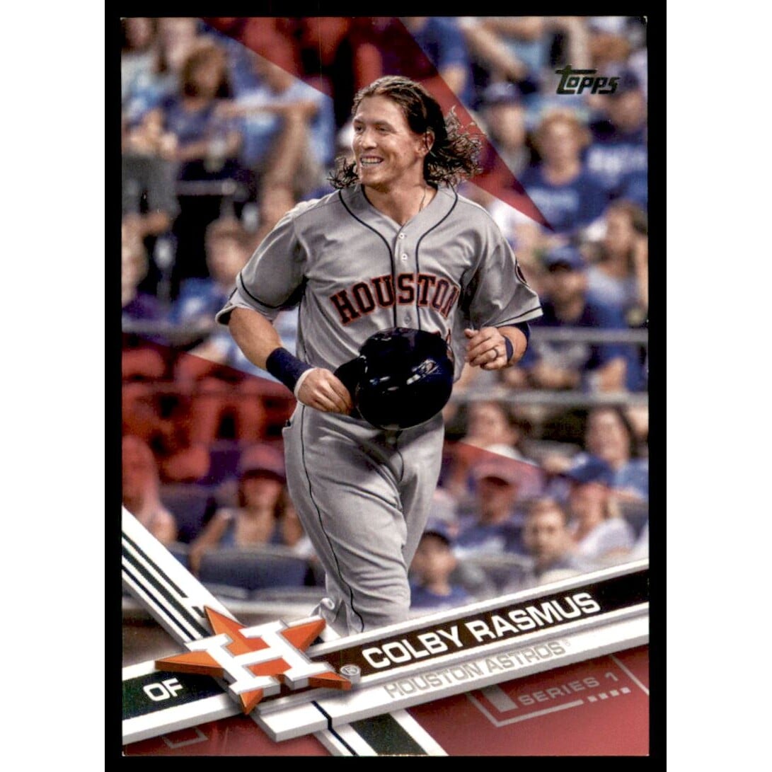 2017 Topps Mother's Day Pink #196 Colby Rasmus. rookie card picture