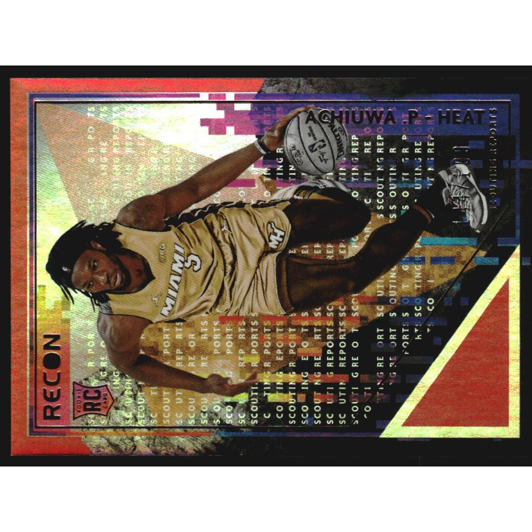 2020-21 Panini Recon Scouting Reports Red #20 Precious Achiuwa 2020-21 Panini Recon Scouting Reports Red #20 Precious Achiuwa