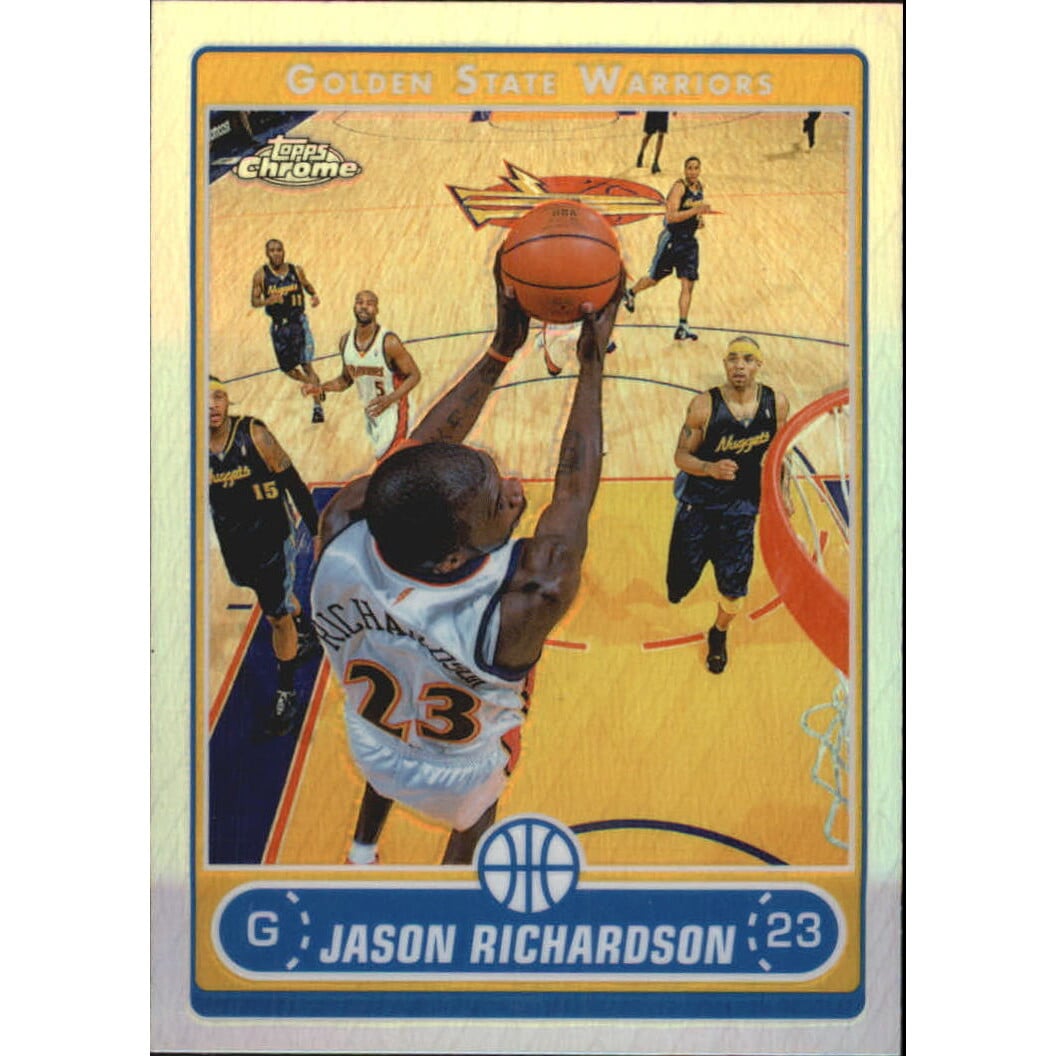2006-07 Topps Chrome Refractors #18 Jason Richardson. rookie card picture