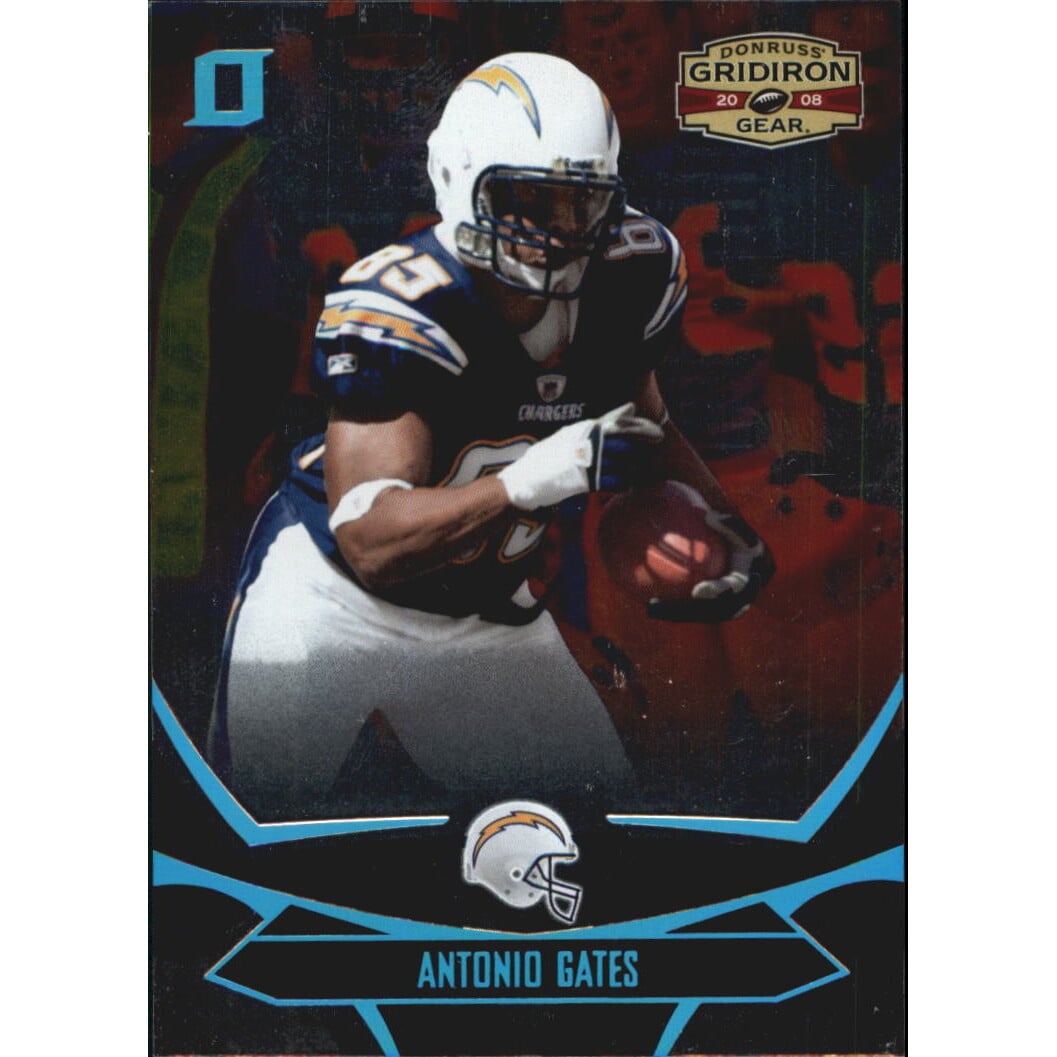 2008 Donruss Gridiron Gear Platinum Holofoil O's #82 Antonio Gates
