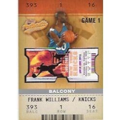 2002-03 Fleer Authentix Balcony #119 Frank Williams. rookie card picture