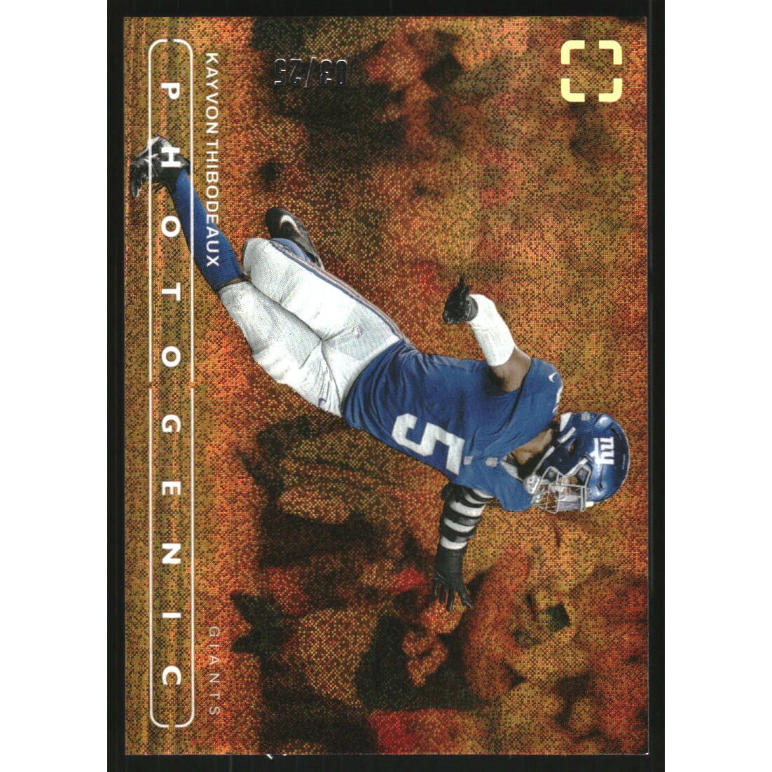 2024 Panini PhotoGenic Orange #8 Kayvon Thibodeaux. rookie card picture