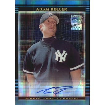 2002 Bowman Chrome X-Fractors #401 Adam Roller AU A