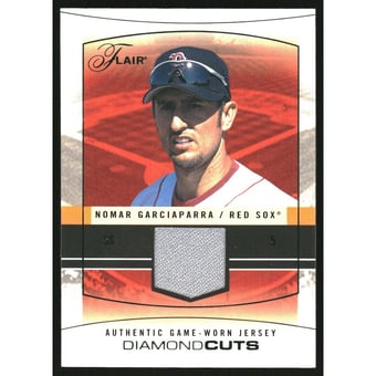 2004 Flair Diamond Cuts Game Used Green #NG Nomar Garciaparra