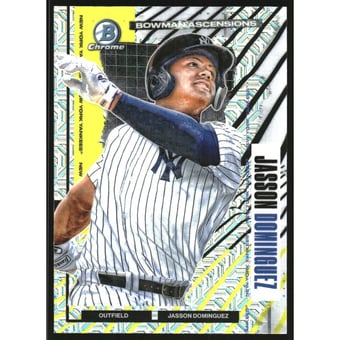 2021 Bowman Chrome Mega Box Bowman Ascensions Refractors #BA11 Jasson Dominguez
