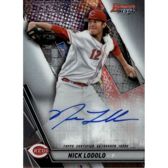 2019 Bowman's Best Best of '19 Autographs #B19NLO Nick Lodolo