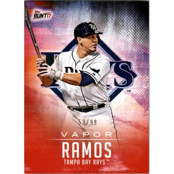 2017 Topps Bunt Vapor #VWR Wilson Ramos