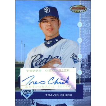 2005 Bowman's Best Silver #101 Travis Chick FY AU