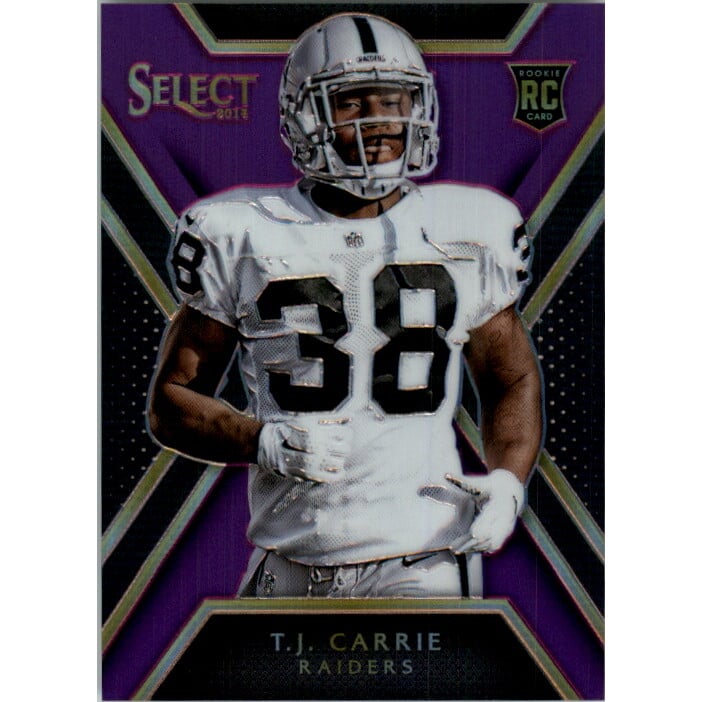 2014 Select Prizm Purple #143 T.J. Carrie