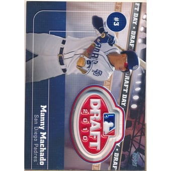 2020 Topps Draft Day Medallions Gold #DDMMM Manny Machado