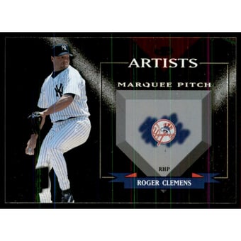 2002 Donruss Fan Club Artists #A10 Roger Clemens