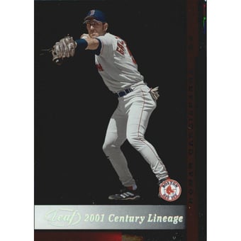 2002 Leaf Lineage Century #104 Nomar Garciaparra 01