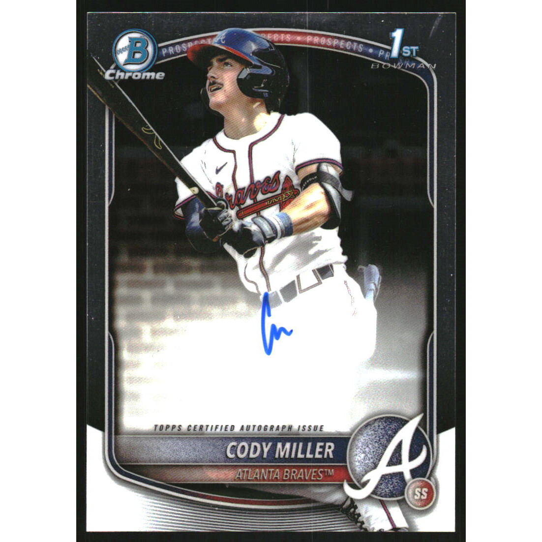 2025 Bowman Chrome Draft Autographs #CPACM Cody Miller. rookie card picture