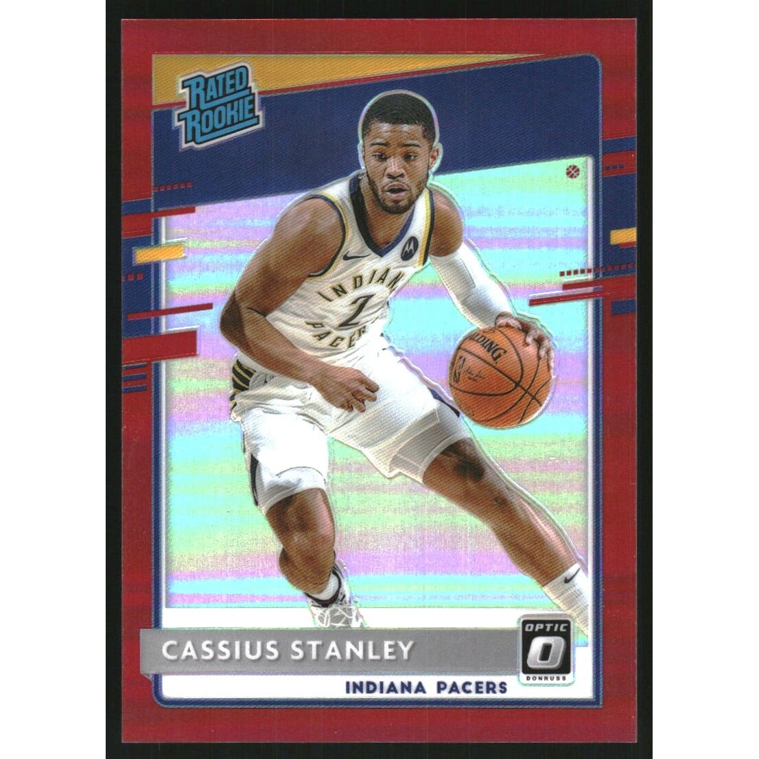 2020-21 Donruss Optic Red #199 Cassius Stanley RR. rookie card picture