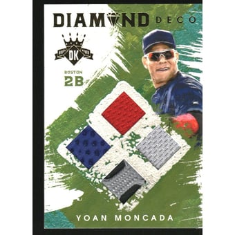 2016 Diamond Kings Diamond Deco Materials #DDYM Yoan Moncada/25