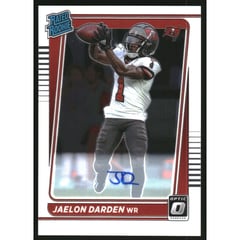 2021 Donruss Optic Rated Rookies RPS Autographs #234 Jaelon Darden/75