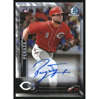 2016 Bowman Chrome Rookie Autographs Refractors #BCARJP Jose Peraza