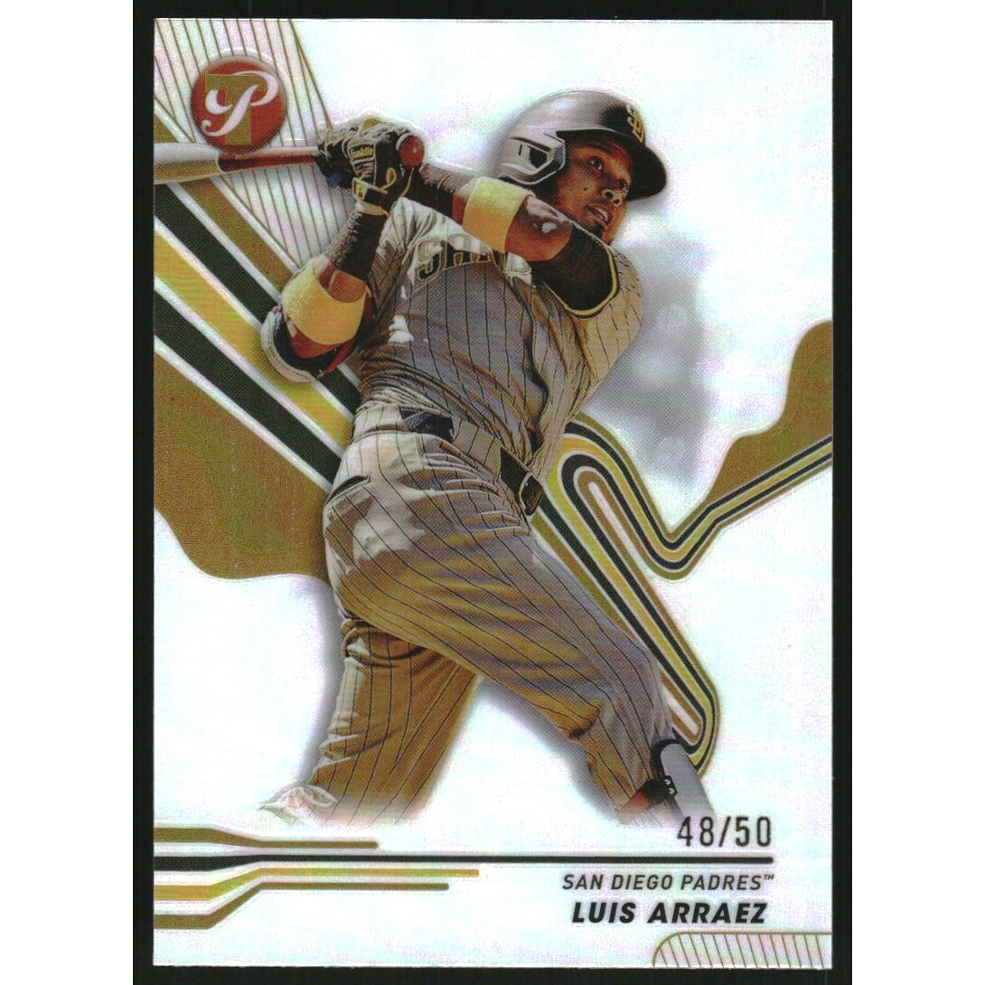 2024 Topps Pristine Gold Refractors #161 Luis Arraez. rookie card picture