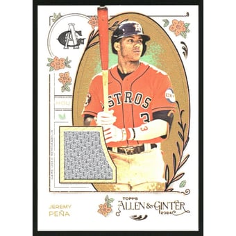 2024 Topps Allen and Ginter Relics #AGRJPE Jeremy Pena B