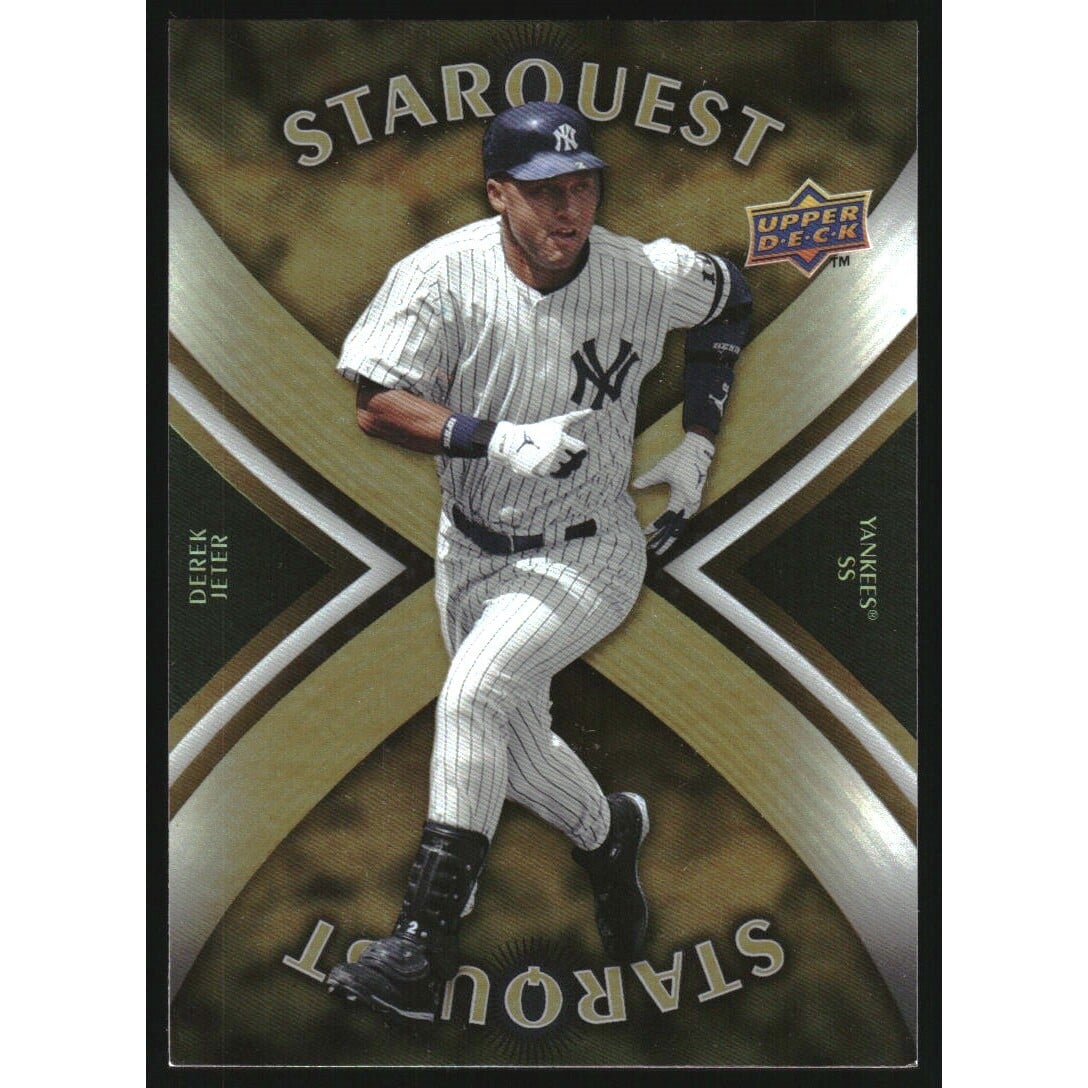 2008 Upper Deck StarQuest Ultra Rare #9 Derek Jeter. rookie card picture