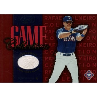 2002 Leaf Game Collection #RPBG Rafael Palmeiro Btg Glv SP/25
