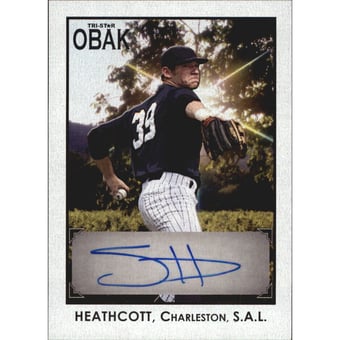 2010 TRISTAR Obak Autographs Black #A14 Slade Heathcott