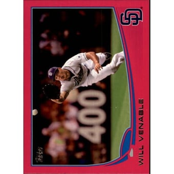 2013 Topps Mini Pink #225 Will Venable