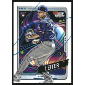 2024 Topps Cosmic Chrome White Hole Refractors #101 Jack Leiter