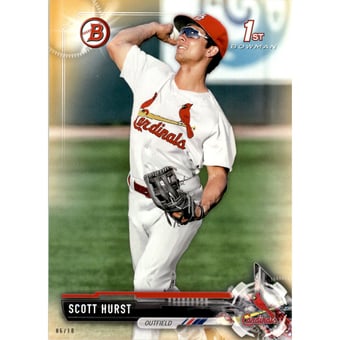 2017 Bowman Draft 5x7 Gold #BD126 Scott Hurst