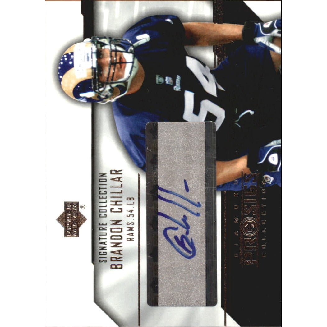 2004 UD Diamond Pro Sigs Signature Collection #SCBC Brandon Chillar