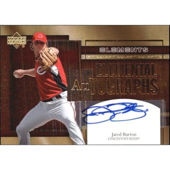 2007 Upper Deck Elements Elemental Autographs #BR Jared Burton