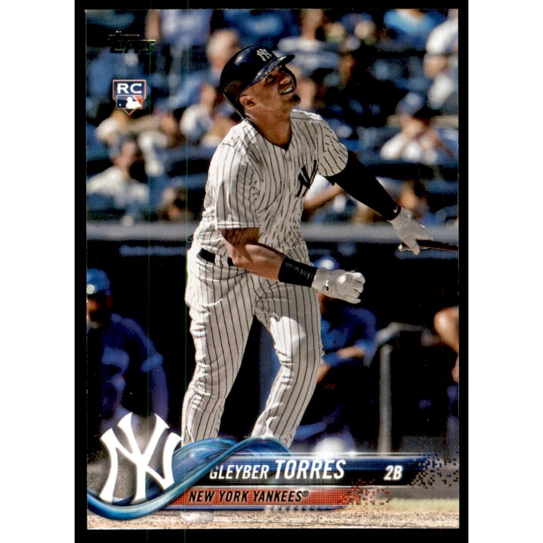 2018 Topps Update #US200 Gleyber Torres RC. rookie card picture