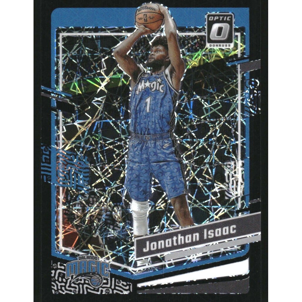 2023-24 Donruss Optic Black Velocity #37 Jonathan Isaac. rookie card picture
