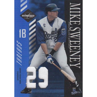 2003 Leaf Limited Threads Number #59 Mike Sweeney/29