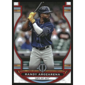 2023 Topps Tribute Red #85 Randy Arozarena