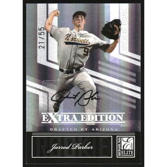 2007 Donruss Elite Extra Edition Signature Turn of the Century #104 Jarrod Parker/55