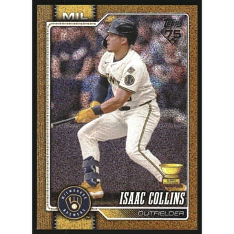 2026 Topps Gold Sandglitter #202 Isaac Collins