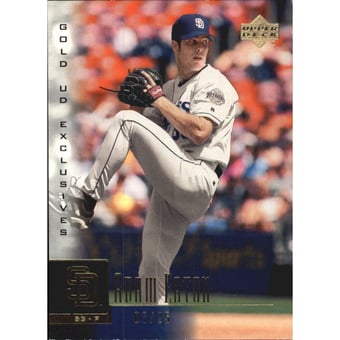2001 Upper Deck Exclusives Gold #227 Adam Eaton