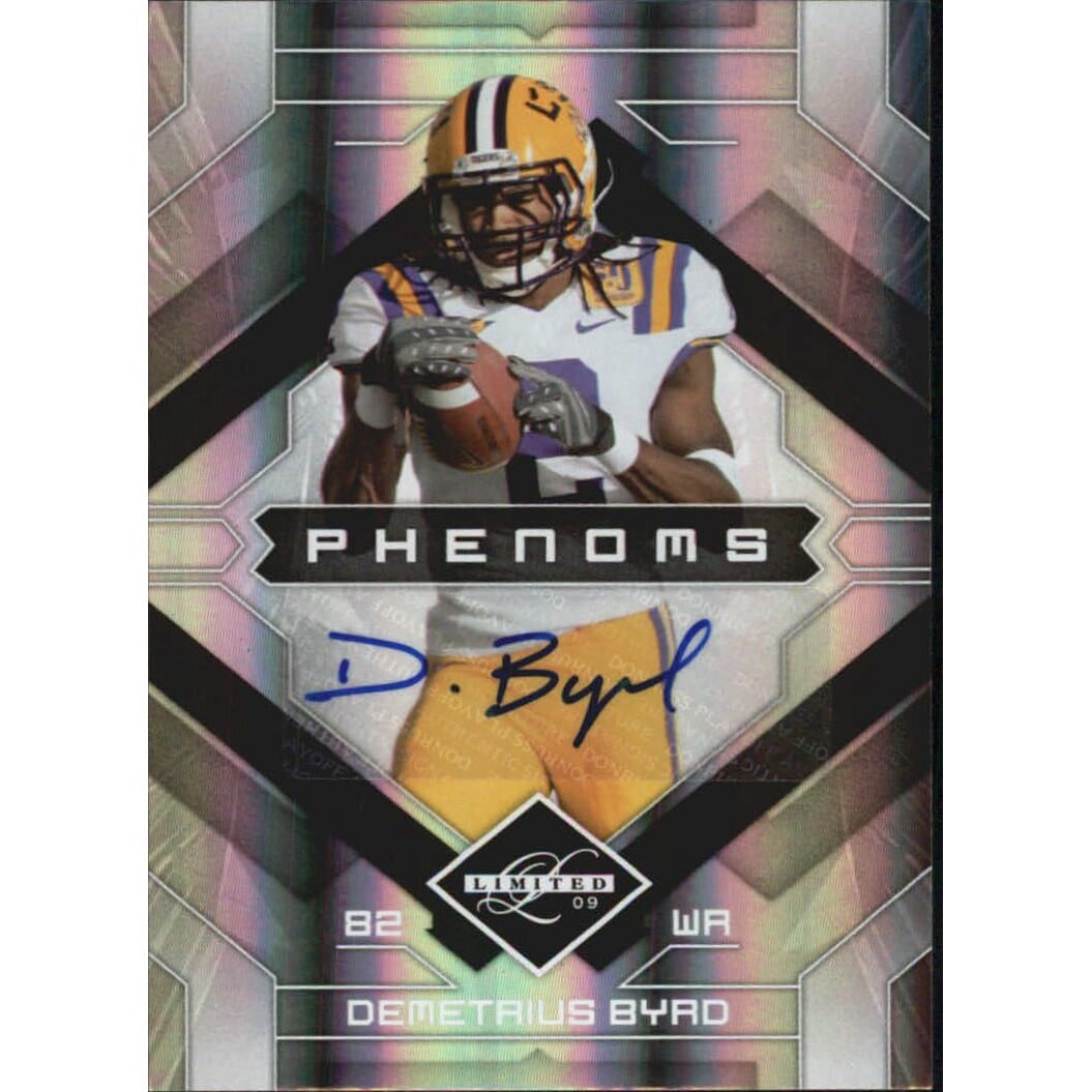2009 Limited #170 Demetrius Byrd AU/99 RC