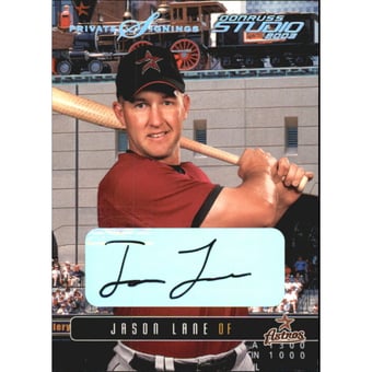 2003 Studio Private Signings #130 Jason Lane/100