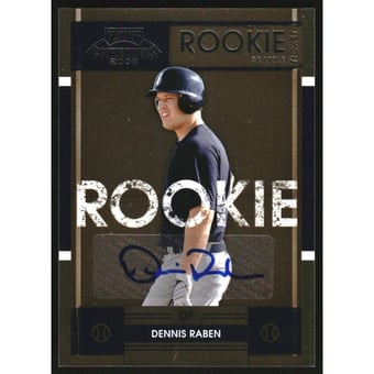2008 Playoff Contenders Season Ticket Autographs #19 Dennis Raben/38