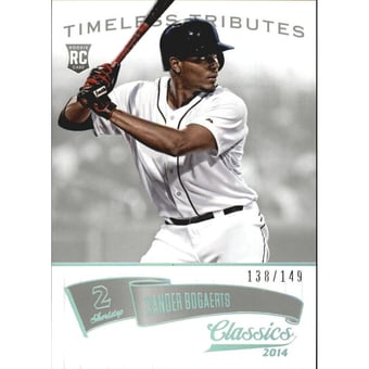 2014 Classics Timeless Tributes Silver #198 Xander Bogaerts
