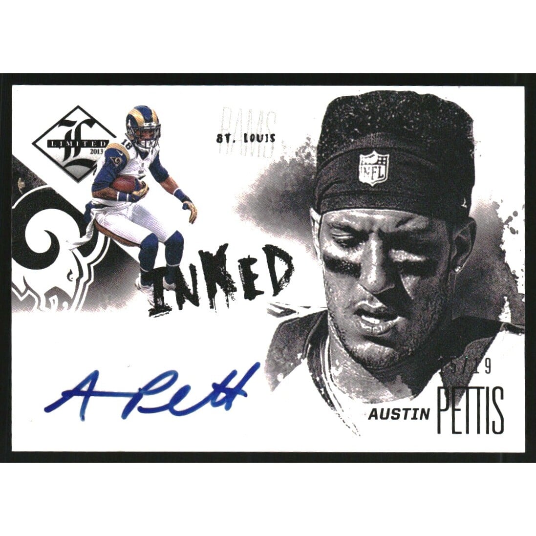 2013 Limited Inked #15 Austin Pettis/19
