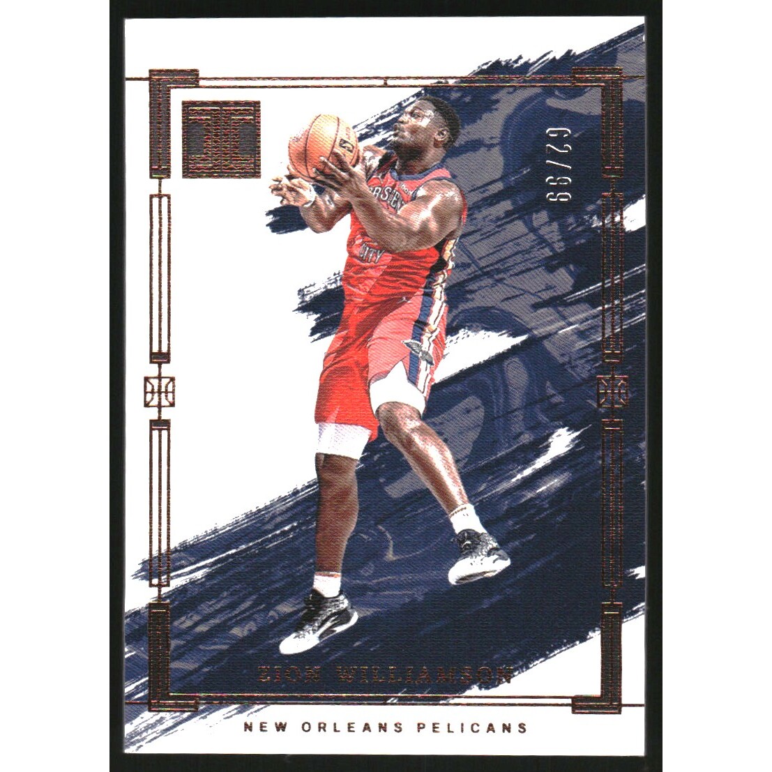 2023-24 Panini Impeccable #34 Zion Williamson 2023-24 Panini Impeccable #34 Zion Williamson
