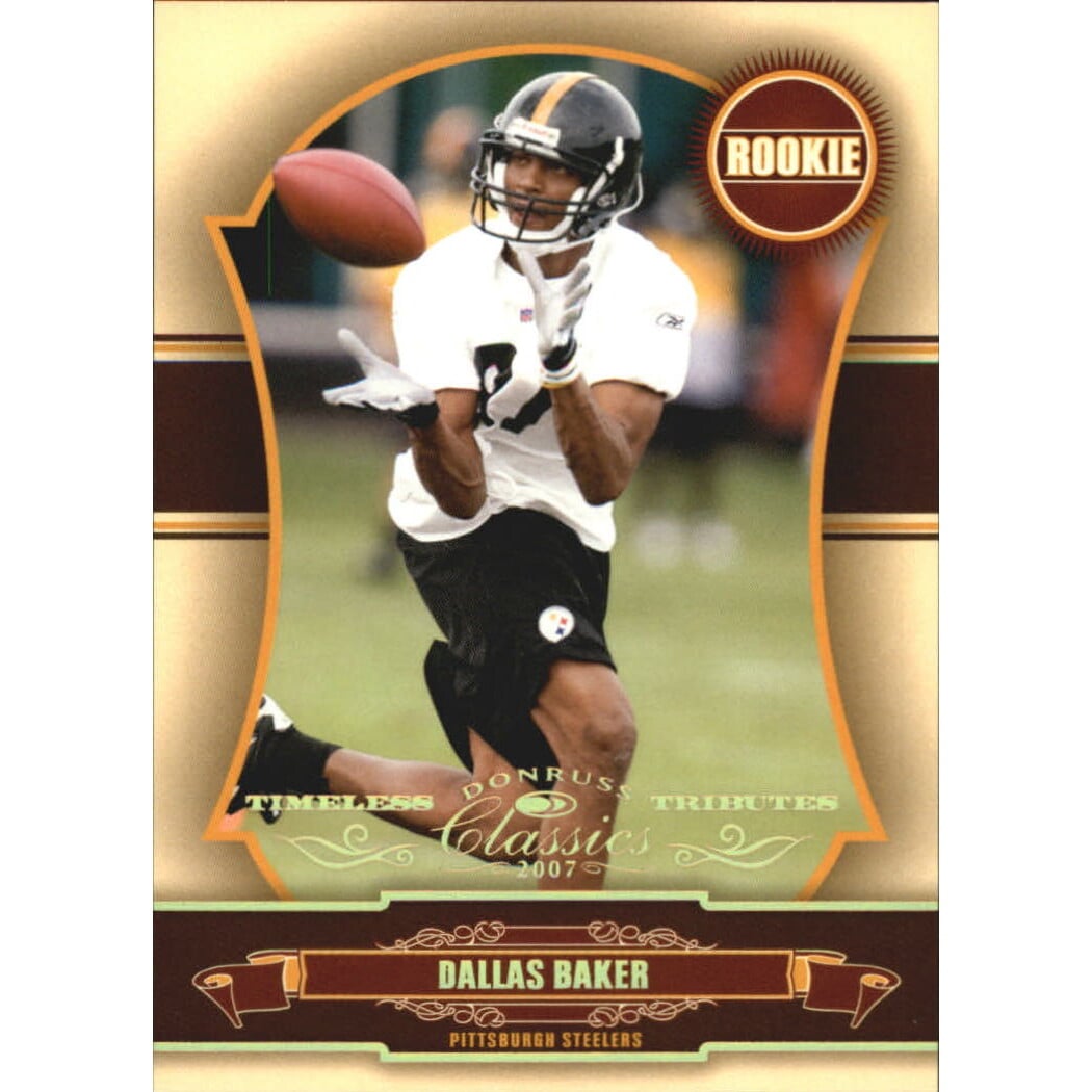 2007 Donruss Classics Timeless Tributes Gold #193 Dallas Baker. rookie card picture