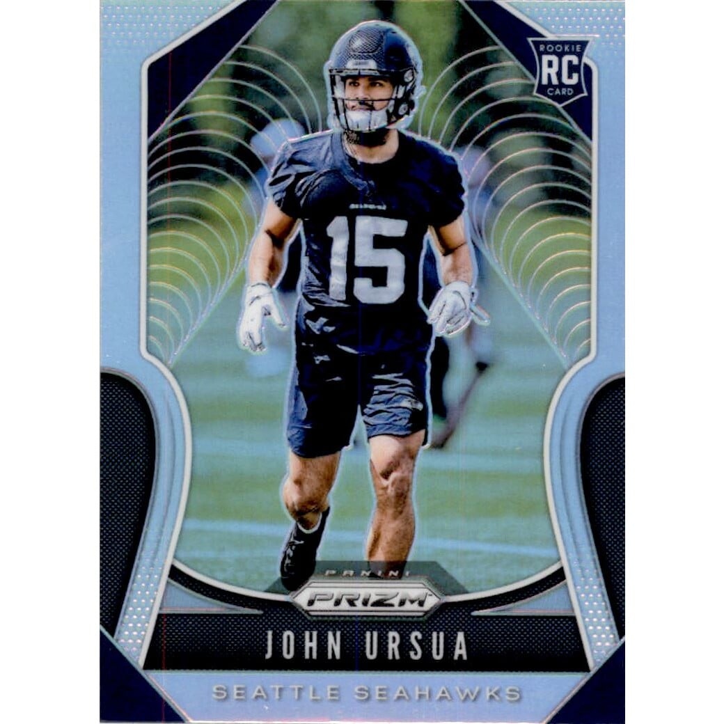 2019 Panini Prizm Prizms #395 John Ursua. rookie card picture