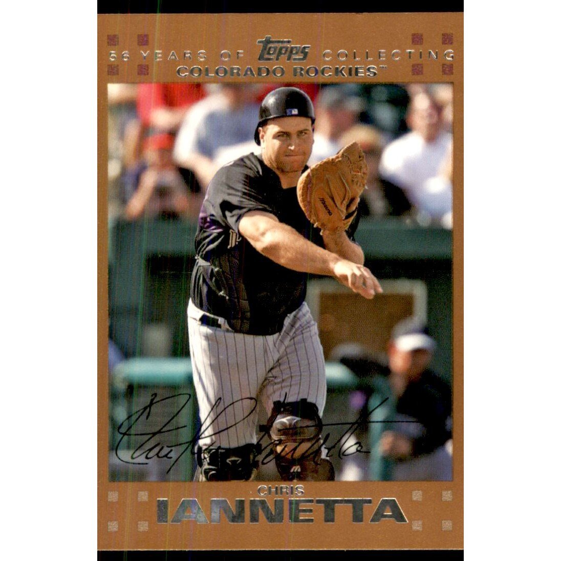 2007 Topps Copper #354 Chris Iannetta. rookie card picture