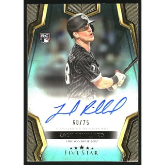 2024 Topps Five Star Autographs Aqua #FSAZR Zach Remillard